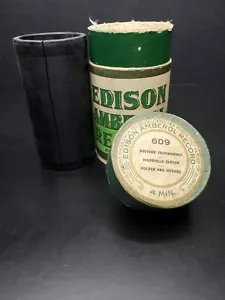 Edison Amberol Record - 609 - Doctor's Testimonials 4 Min. Record - Picture 1 of 1