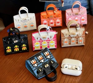 Mini porte-clés sacs de luxe - porte-clés simili cuir - écouteur cent - Photo 1 sur 54