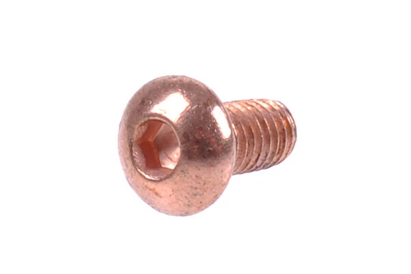 AQUATUNING Schraube ISO 7380 M4 x 8 Innensechskant Linsenkopf verkupfert