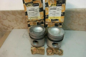 4 NOS FORD SERIES 7A Tractor Diesel 106.698mm +762mm (+0.30") PISTONS # A350193 - Picture 1 of 4