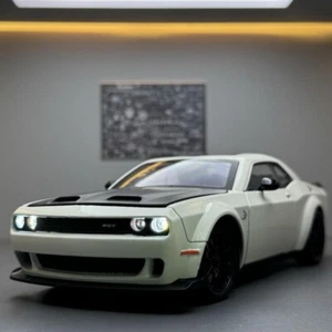 Alloy car model 1:24 Hellcat sports car sound effect model ornaments - Picture 1 of 10