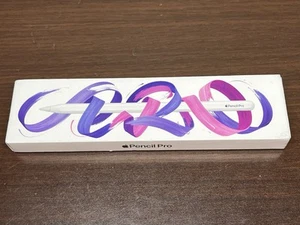 Apple Pencil Pro White for iPad Pro M4 & iPad Air M2 Authentic - A2538 - Picture 1 of 10