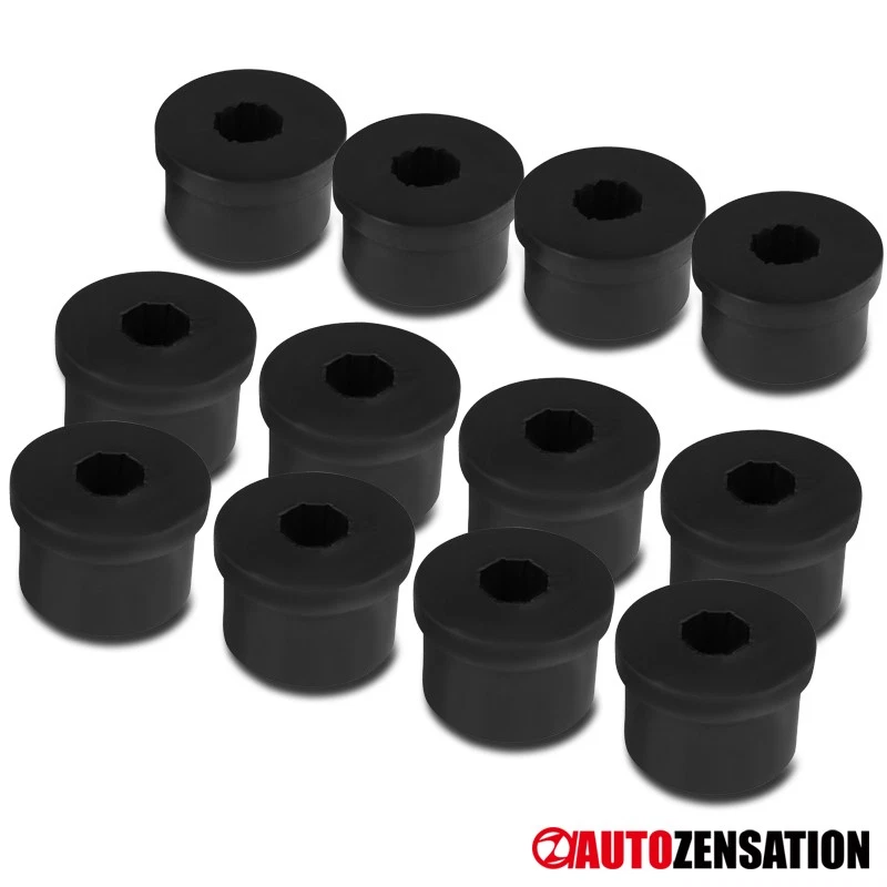Fit 1979-2004 Ford Mustang Black Bushings Fit Rear Lower/Upper Control Arm Foto 1 de 4