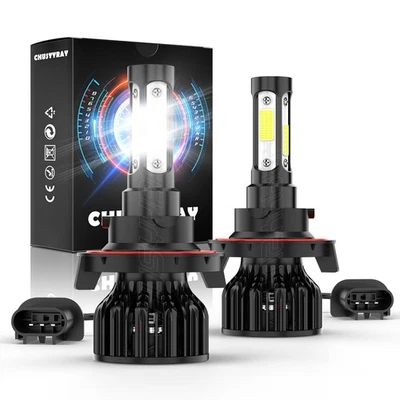 Para Ford Freestar 2004-2007 6000K 2 piezas H13 9008 LED Faros Bombillas haz alto/bajo Foto 1 de 4