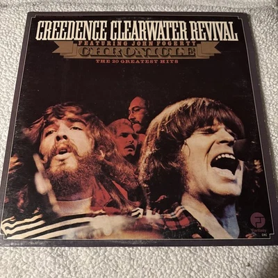 CCR Chronicle LP CCR-2- A 1976 Fantasy 20 Greatest Hits CLEAN VINYL PLAYS NICE - Image 1 of 4