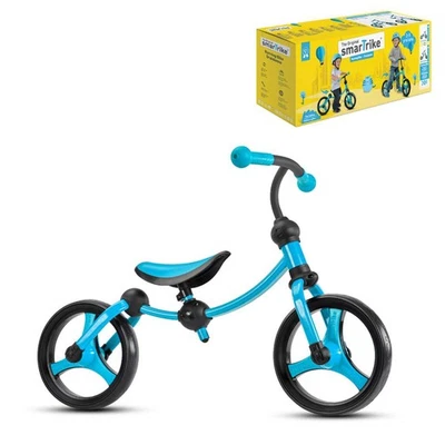 smarTrike Lightweight Adjustable Kids Running Bike 2 in 1 Balance Bike, Blue - Image 1 of 4
