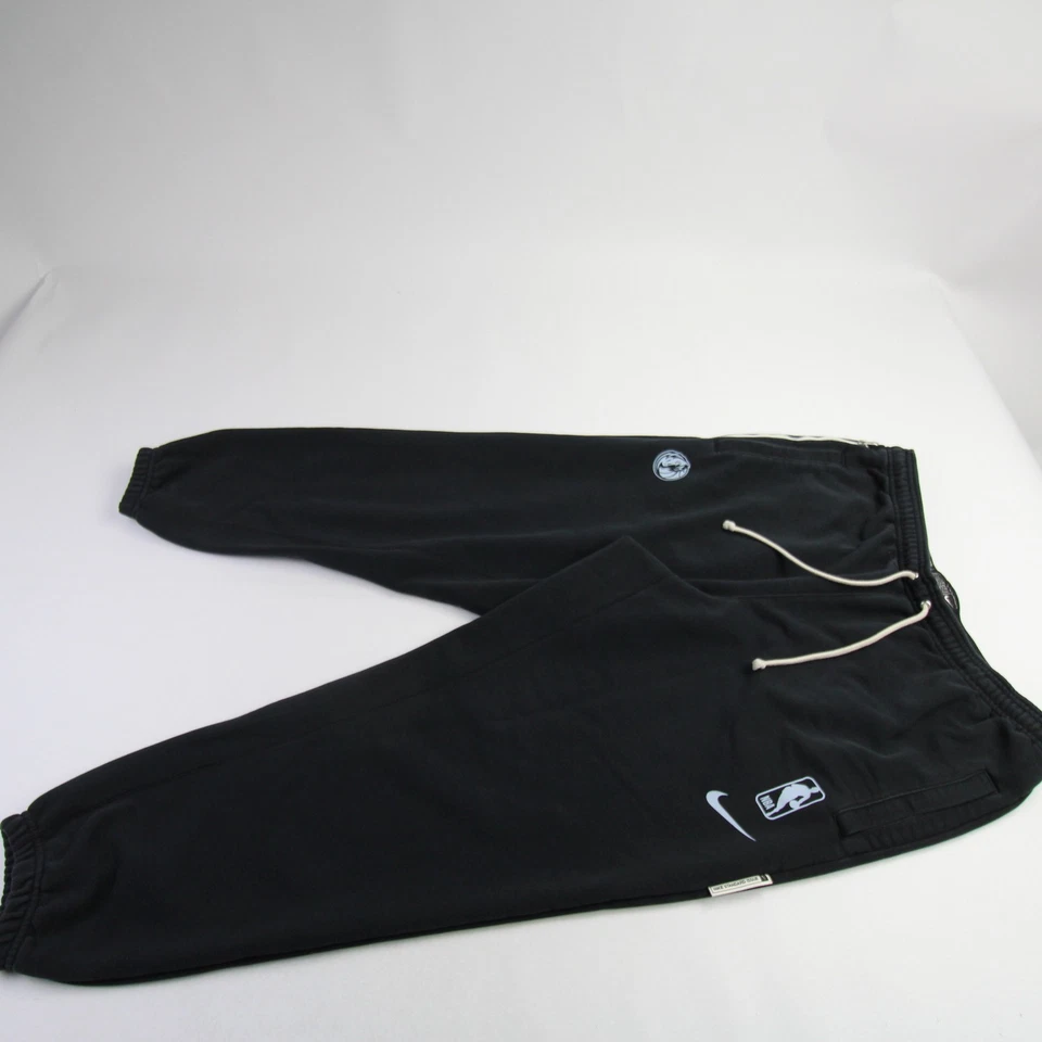 Pantalones deportivos Dallas Mavericks Nike NBA Authentics para hombre negros usados Foto 1 de 1