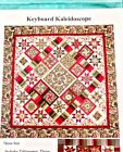 KEYBOARD KALEIDOSCOPE Easy Pieced Quilt Pattern Lap Throw Baby Twin Queen King 