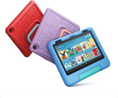 Amazon Fire HD 8 Kids tablet 32GB ages 3–7 Kid Proof Case Bundle 12th gen - Image 1 of 4