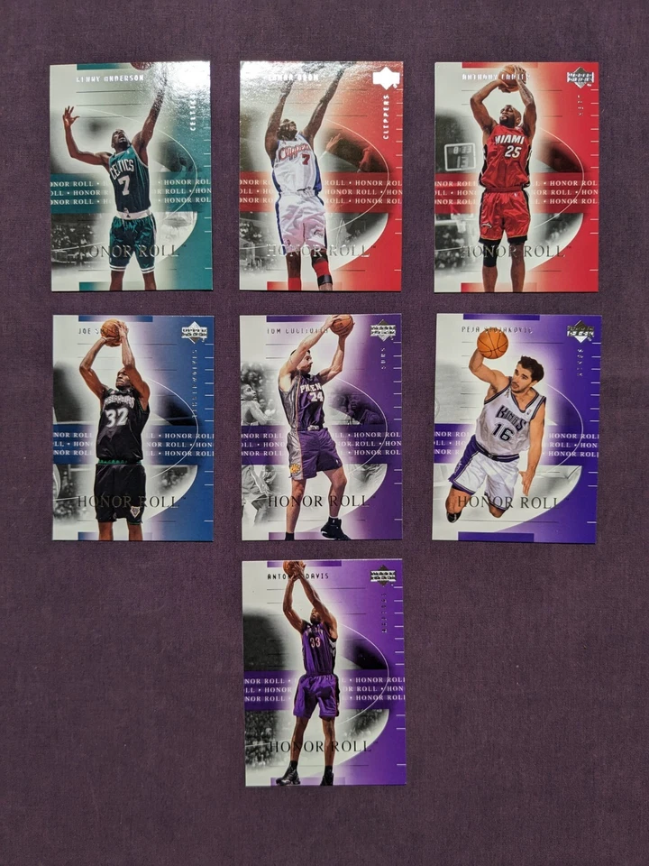 2001-02 Upper Deck Honor Roll Basketball - - - Pick A Card - - - Complete a Set - Image 1 of 1