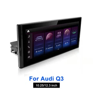 Ugode 10.25" Carplay Screen For AUDI Q3 Android 13 GPS Multimedia Autoradio 128G - Picture 1 of 4