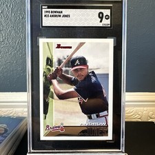 ANDRUW JONES 1995 BOWMAN #23 PSA 8 NM-MT RC - Future HOF