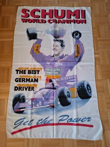 Michael Schumacher Fahne Banner Weltmeister 1994 - Bild 1 von 1