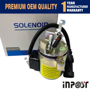 Fuel Shut Off Solenoid 04287583 12V for Deutz Engine F2L1011F F3L1011 F4L1011 - Picture 1 of 5