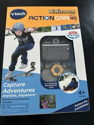 Cámara de acción VTech KidiZoom Creator 180 abatible selfie impermeable Foto 1 de 4