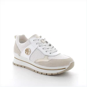 IGI&CO SCARPE SNEAKERS DONNA BIANCO BEIGE 7660511 MEMORY FOAM DAL 35 AL 40 NEW - Imagen 1 de 4