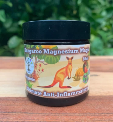 Organic Native Kangaroo Apple Magnesium & Comfrey Anti-inflammatory Cream - 60ml - image 1 of 4