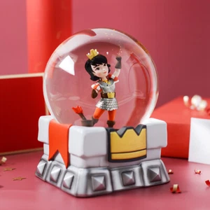 Authentic Supercell Clash Royale Princess Shining Snow Globe Limited Edition - Picture 1 of 6
