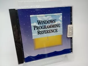 Vintage Windows Programming Reference CD-ROM (1993) for Windows 3.1 - NEW/SEALED - Picture 1 of 3