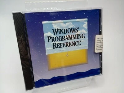 Vintage Windows Programming Reference CD-ROM (1993) for Windows 3.1 - NEW/SEALED - Image 1 of 3