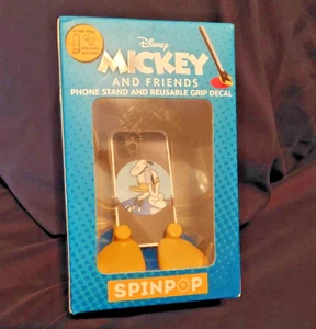 SpinPop Donald Duck Mickey and Friends Phone Stand and Reusable Grip Decal - Photo 1 sur 6