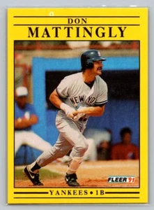 1991 Fleer Don Mattingly #673 - Picture 1 of 2
