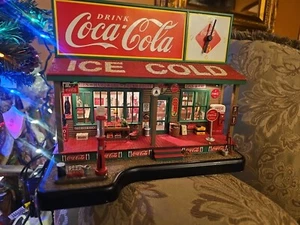 Rare Vintage Danbury Mint Coca-Cola Country Store Lights Works. - Picture 1 of 20