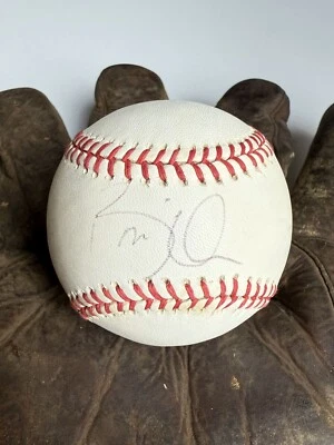 Bobby Bonilla Firmado Autografiado Oficial Liga Nacional (ONL) Béisbol Foto 1 de 2