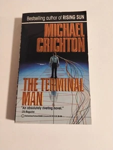 The Terminal Man Michael Crichton 1st Ballantine book edition Sci-Fi - Picture 1 of 4