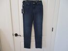 Woman's Armani Jeans J18 Dahlia "Slim Fit" Denim Size 29 Blue Studs MSRP $221