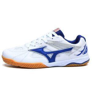 Men Table Tennis Shoes Badminton Training Sneakers Non-Slip Sports Footwear Blue