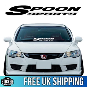 SPOON Sticker - 55cm Decal Graphic - JDM Type R Window Civic Honda Integra CRZ - Picture 1 of 4