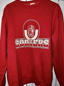 OKLAHOMA SOONERS Sweatshirt NCAA Football Vintage 1986 Größe XL. Beste Qualität! - Bild 1 von 9