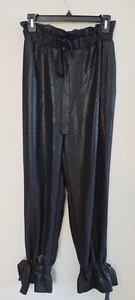 Nuevo con etiquetas Pantalones Zara Basic PaperBag Pull On Cintura Alta Pajarita Talla Mediana - Imagen 1 de 8