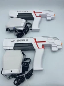 Laser X Laser Tag Gaming Set of 2 Units Indoor/Outdoor Used - Picture 1 of 1