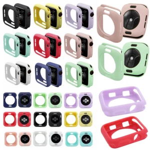 Funda Protectora TPU Silicona Suave Ultra Delgada para Apple Watch Series 6 5 4 3 - Imagen 1 de 14
