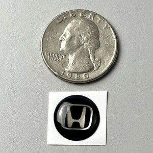 1pcs Emblem Logo Honda Key Fob Replacement Badge, Sticker 14mm OE Spec One Piece - Bild 1 von 2