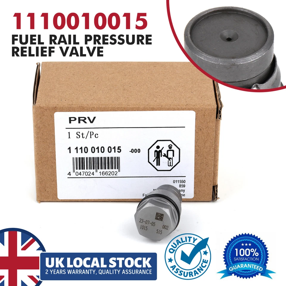 For VAUXHALL OPEL MOVANO VIVARO 1.9 2.2 Fuel Rail Pressure Relief Limiter Valve - Image 1 of 4