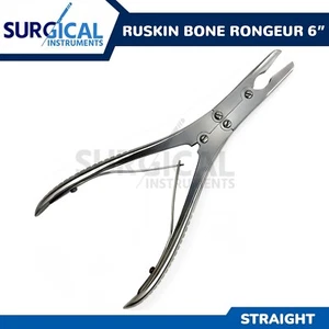 Ruskin Bone Rongeur 6" Straight 3mm Bite Orthopedic Surgical Stainless German Gr - Picture 1 of 9