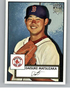 2007 Topps '52 Black Back #50 Daisuke Matsuzaka (ref 144901) - Image 1 of 2