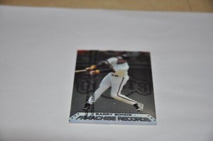 BARRY BONDS 1999 TOPPS FINEST #FR9 FRANCHISE RECORDS san francisco giants mlb