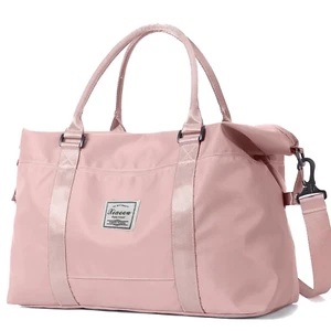 37L Travel Duffel Bag, Tote Gym Bag, Shuolder Weekender Overnight Bag for Women, - Picture 1 of 12