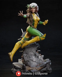 Rogue, X-Men, Resin Scale 1:9 Model Kit Painted 3d Printed GK Statue Figure - Picture 1 of 11