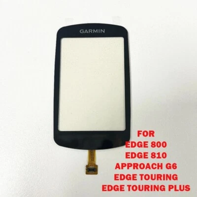 GARMIN Edge 800 810 Touring Plus Approach G6 Touch Panel Screen Glass No LCD - Image 1 of 2