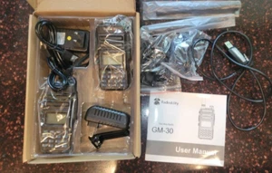 Radioddity GM-30 GMRS Radio 5W V/UHF Sanner SYNC NOAA Typc-C [2-PACK] - Picture 1 of 3