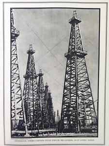 Margaret Bourke White Spindletop Beaumont Texas 1930 Photo Art Magazine Print - Picture 1 of 5