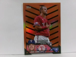 Actualización Topps 2023 #US308 Josh Jung lámina naranja y negra - Imagen 1 de 2