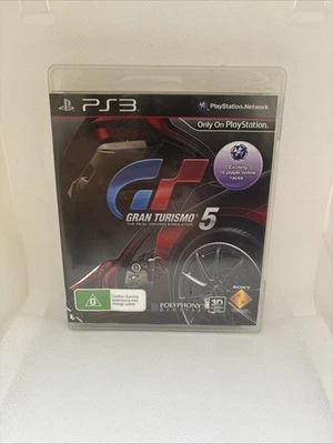 Gran Turismo 5 PS3 PAL Game & Booklet - Image 1 of 2