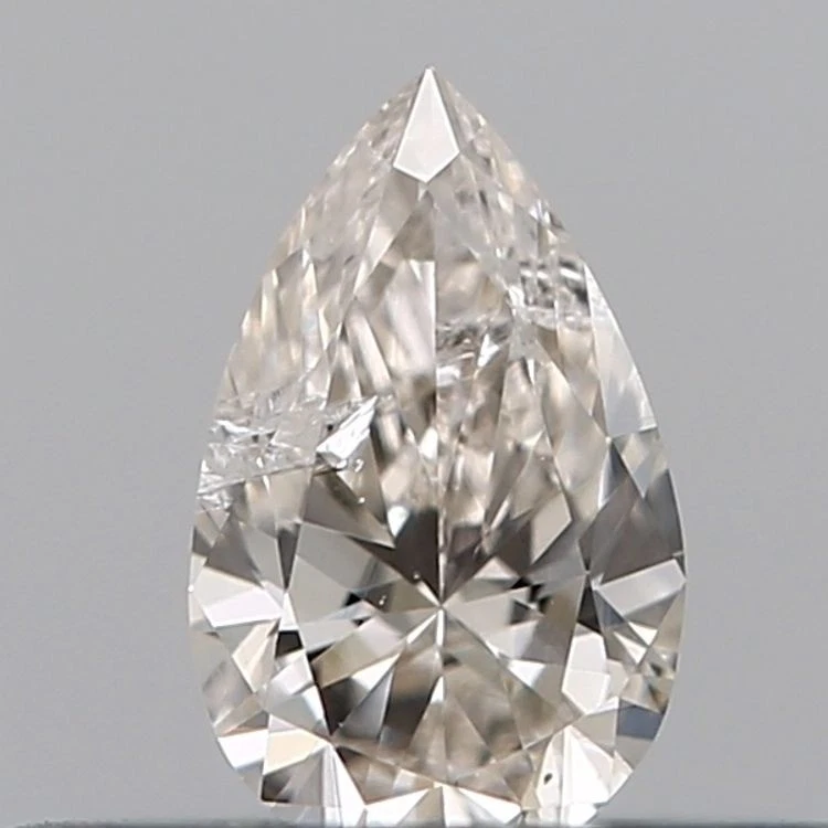 0.19 CT IGI CERTIFIED NATURAL DIAMOND LOOSE PEAR CUT 5X3 MM COLOR H/I1 CLARITY - Image 1 of 4