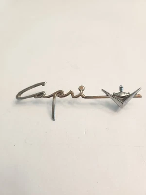 1954-1955 LINCOLN CAPRI TABLERO - GUANTERA EMBLEMA FD-40 Foto 1 de 3